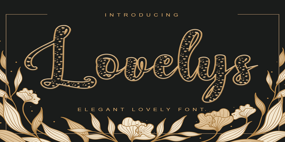 Lovelys font