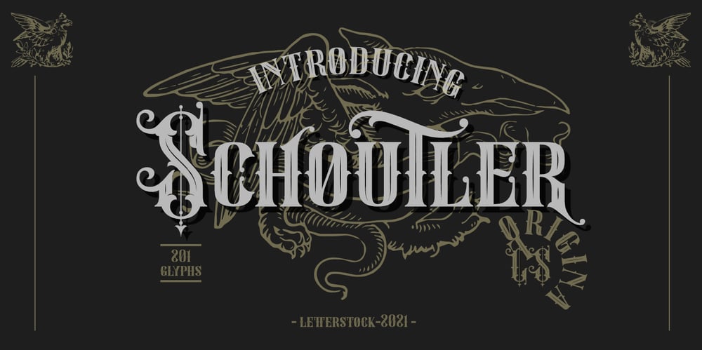 Schoutler font