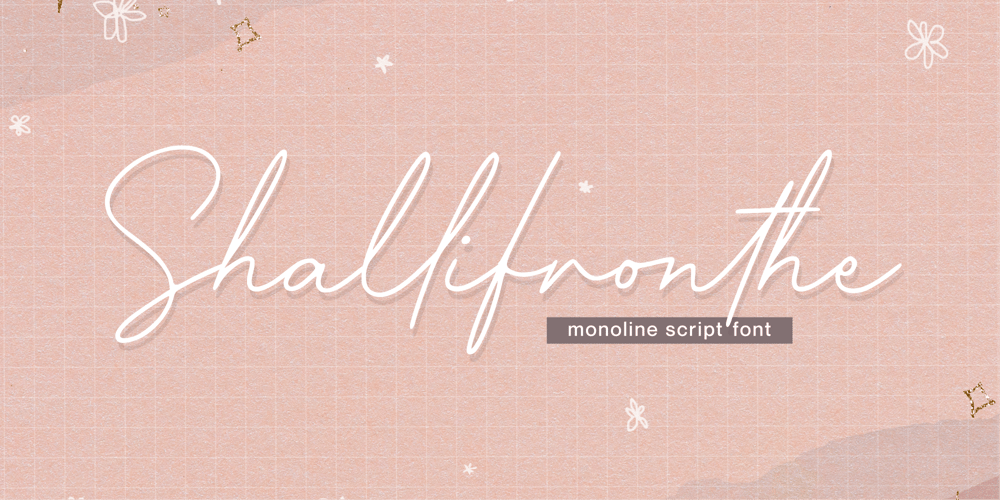 Shallifronthe font