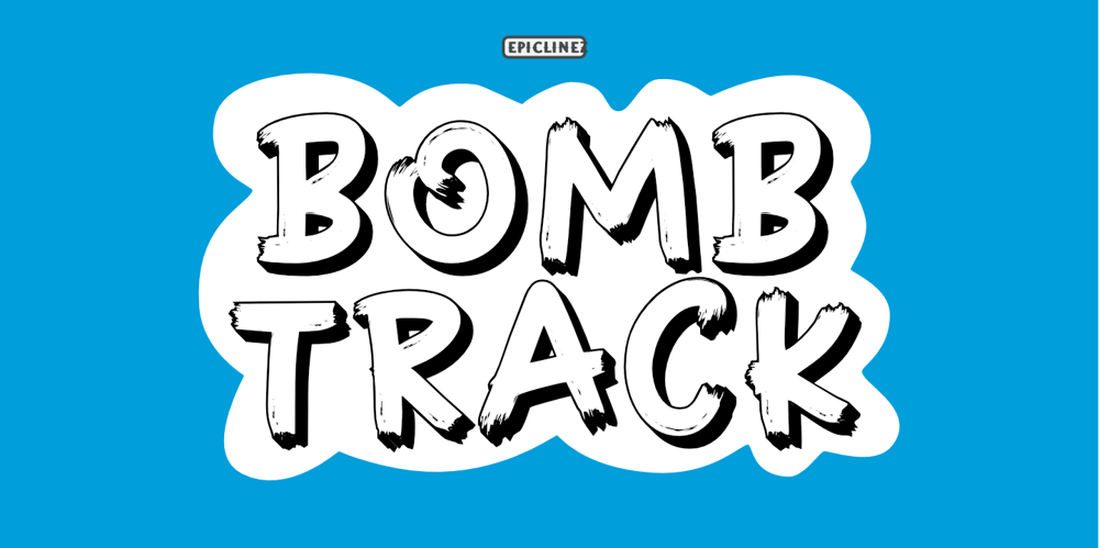 Bombtrack font