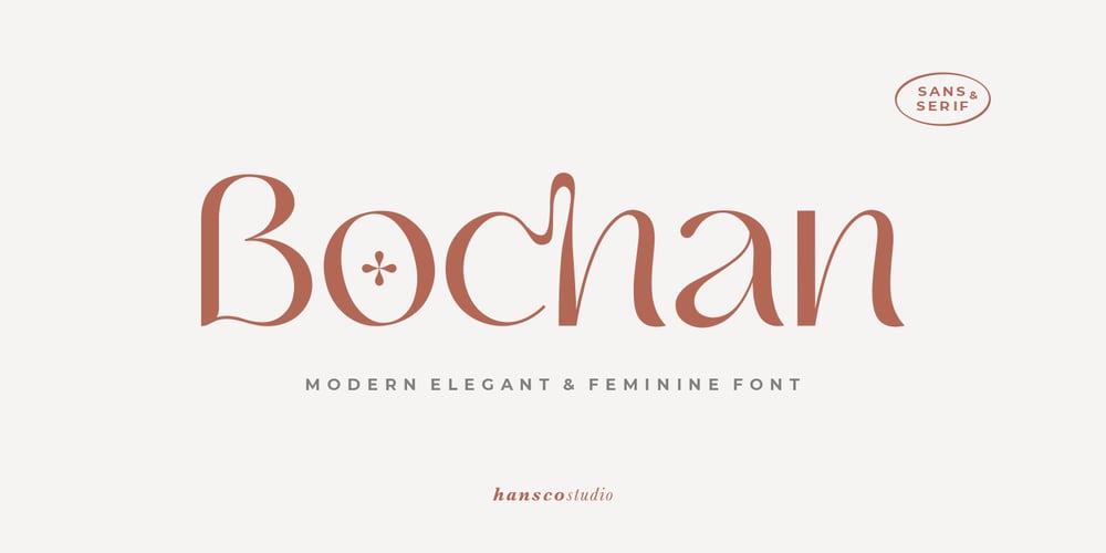 Bochan font