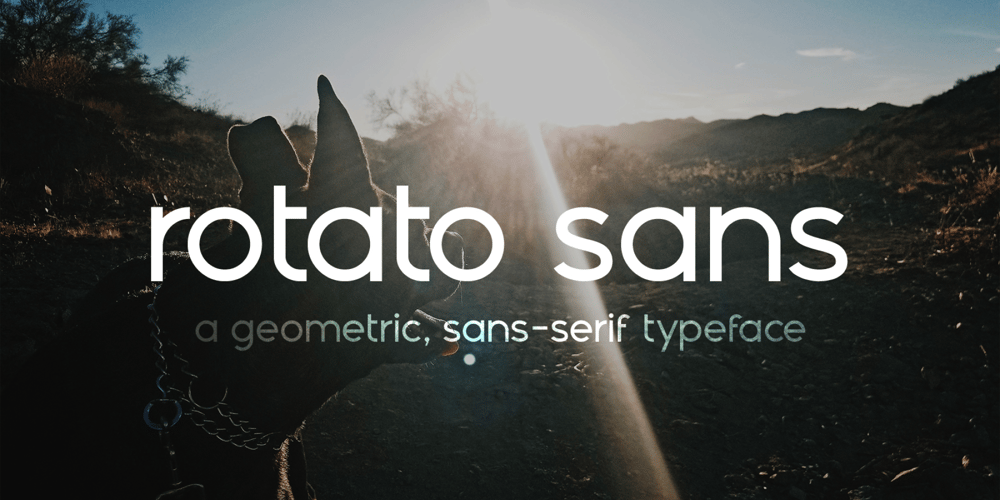Rotato Sans font