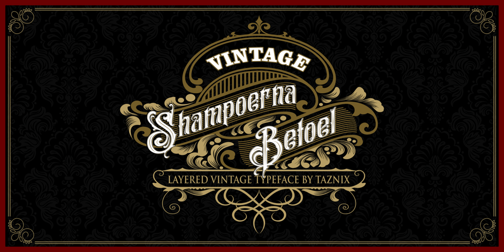 Shampoerna Betoel font