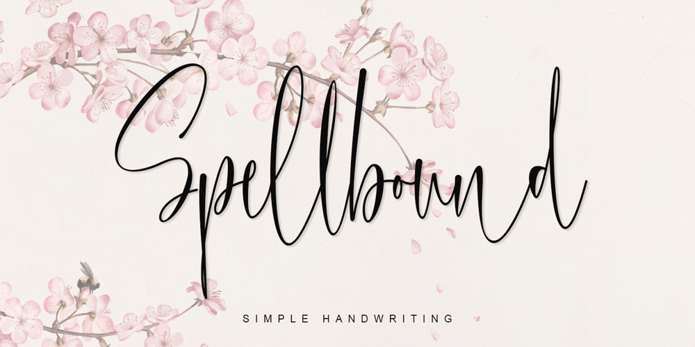 Spellbound font