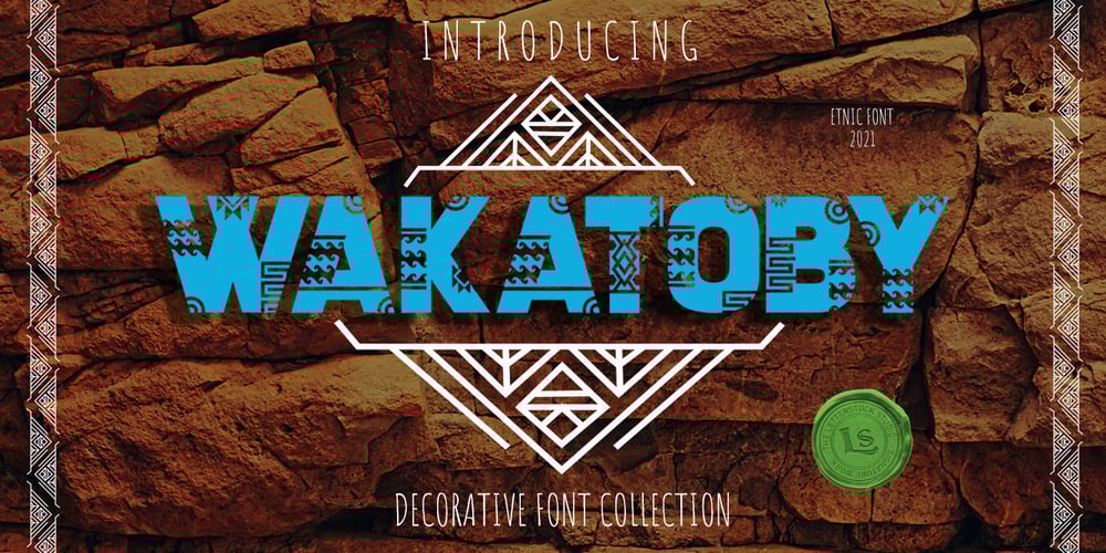 Wakatoby font