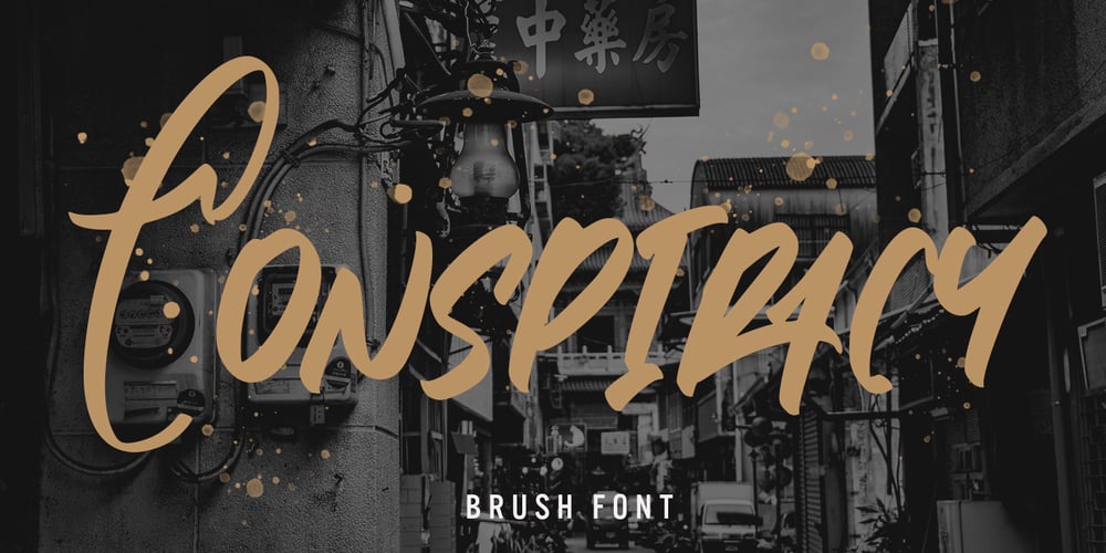Conspiracy font