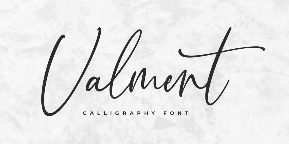 Valment font