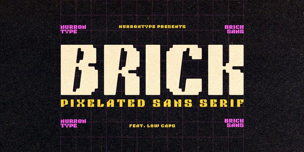 NT Brick Sans font