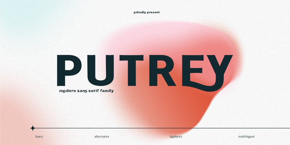 Putrey font