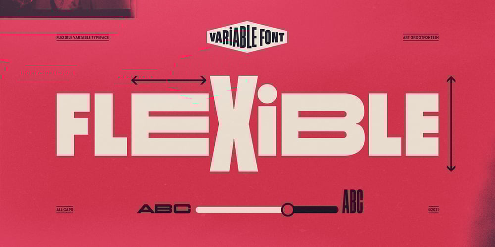 Flexible font