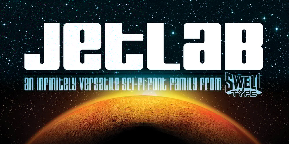 Jetlab font