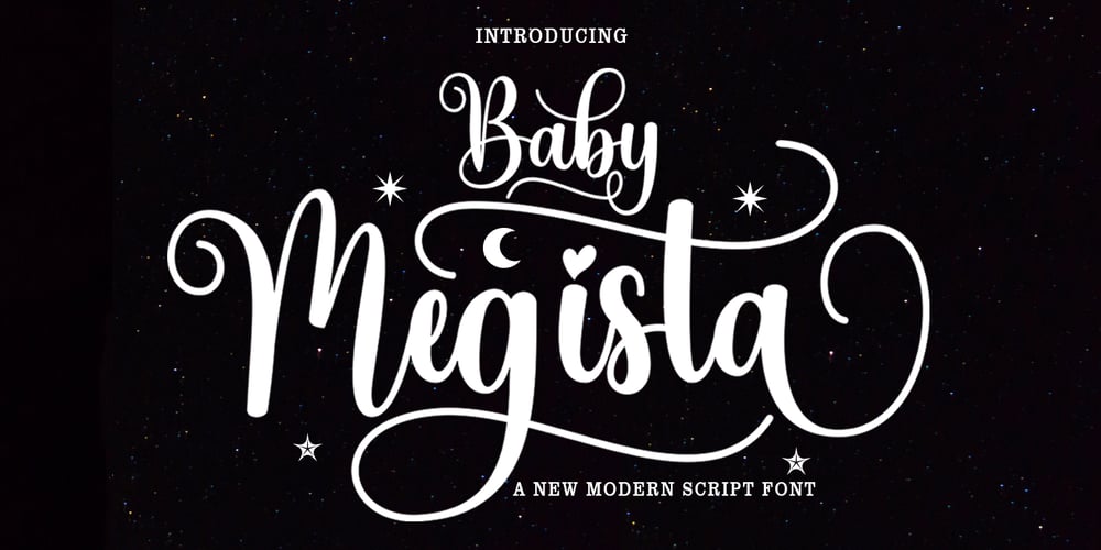 Baby Megista font