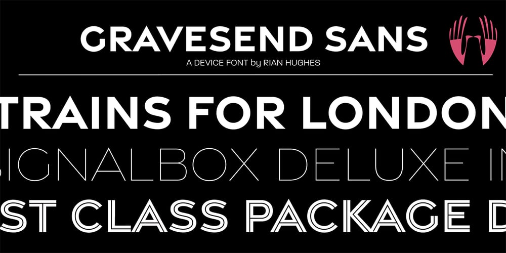 Gravesend Sans font