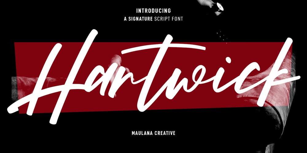 Hartwick font