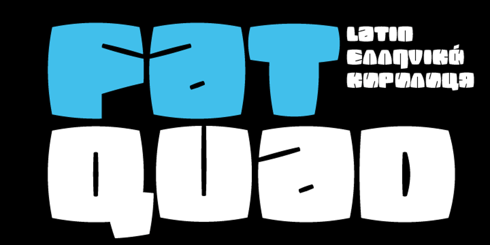 Fatquad 4F font