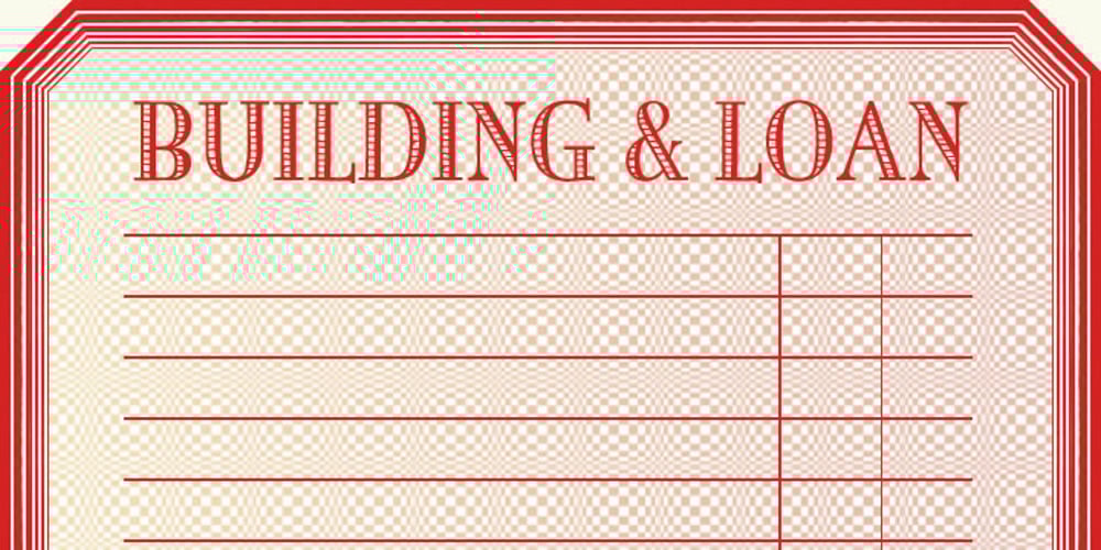 Building & Loan font