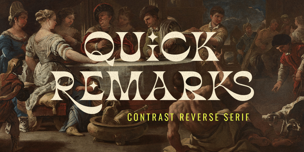 Quick Remarks font
