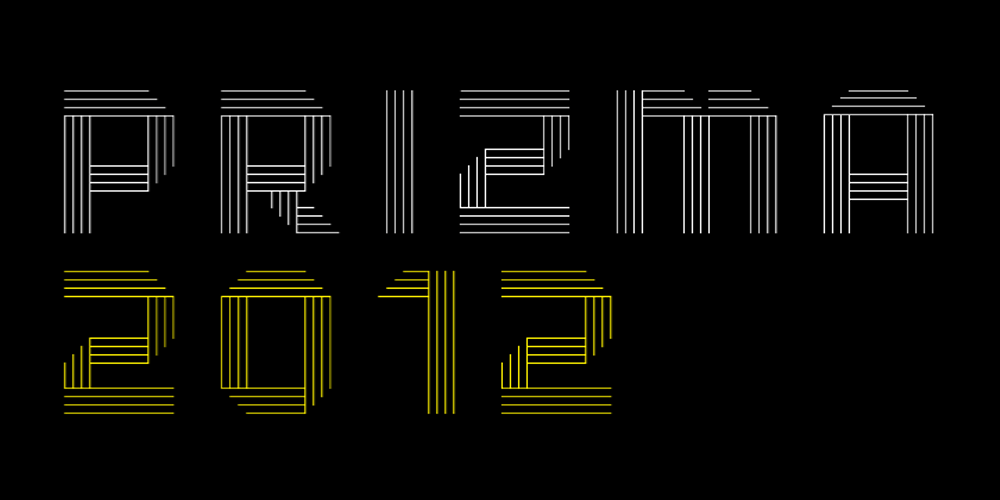 Prizma2012 font