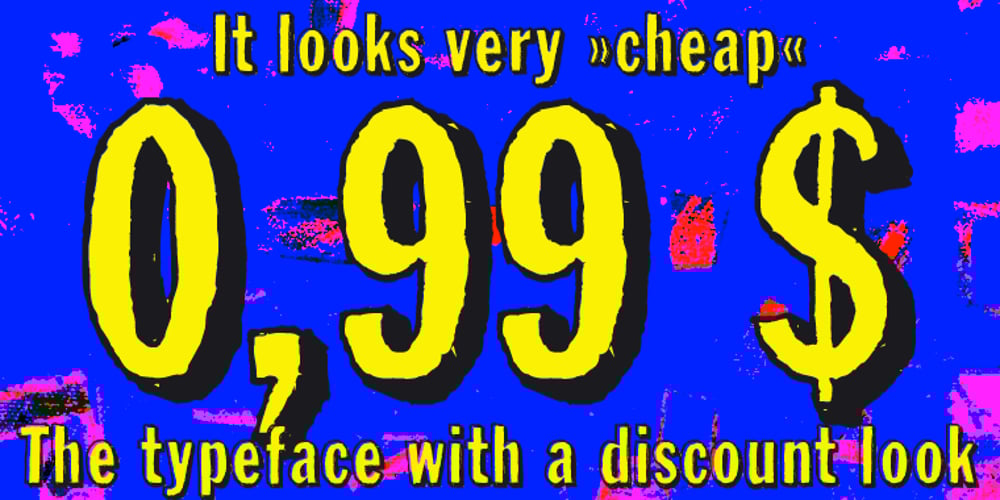 Franklin Hand Cond Shadow font