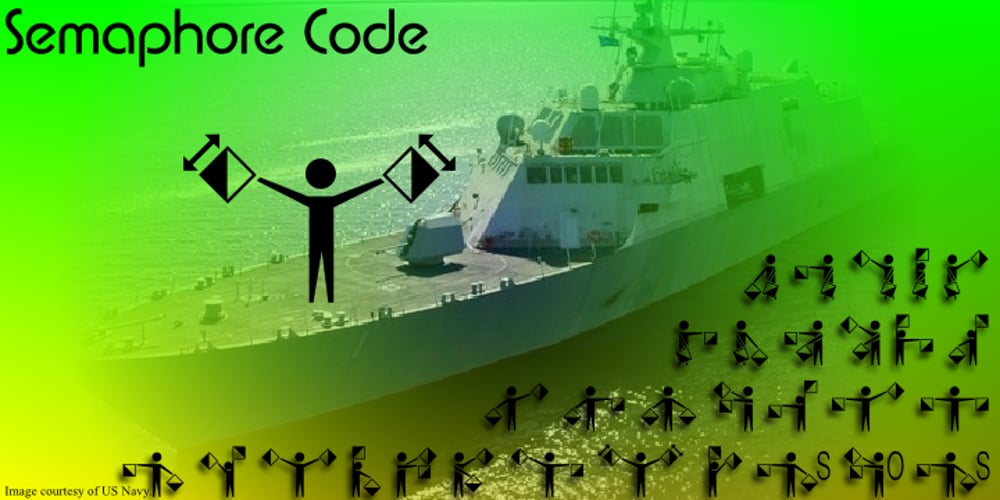 Semaphore font