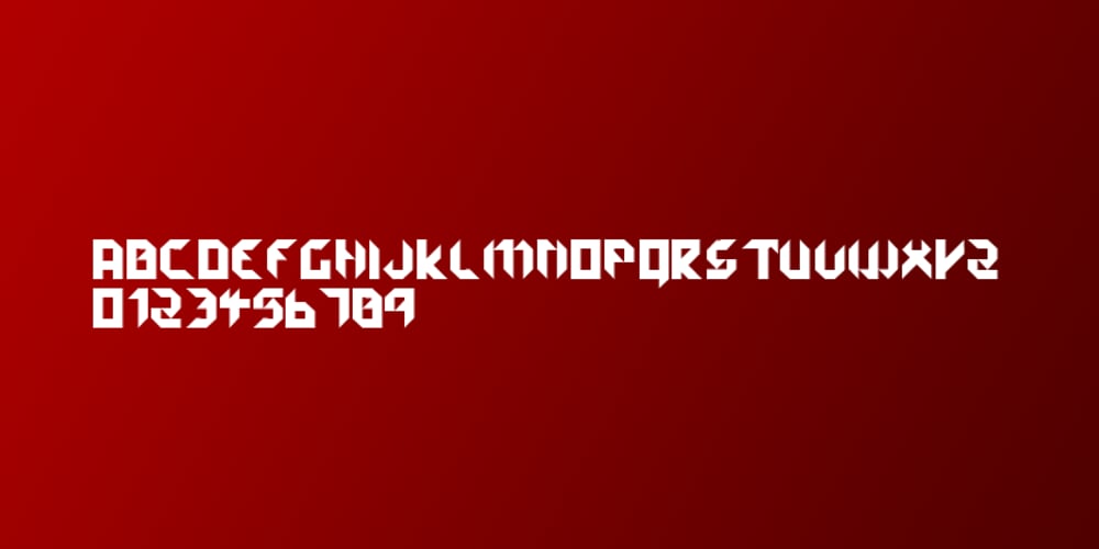 ALT Foldgami font