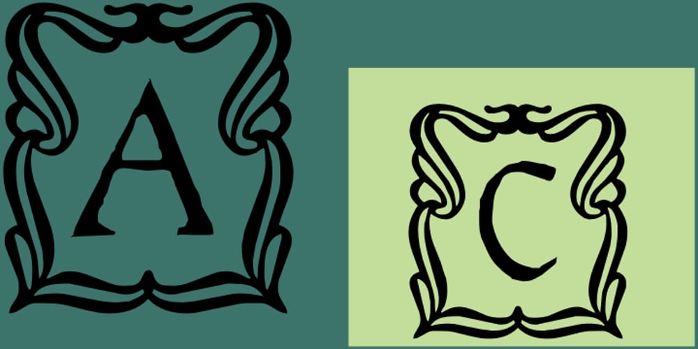 American Advertise 017 font