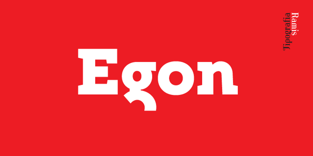 Egon font