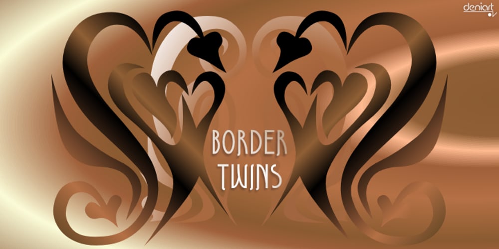 Border Twins font