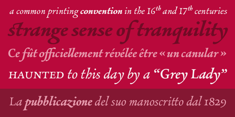 Alizé font