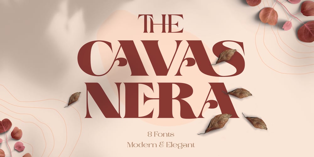 Cavas Nera font