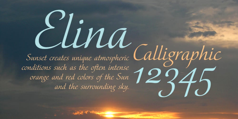 Elina font