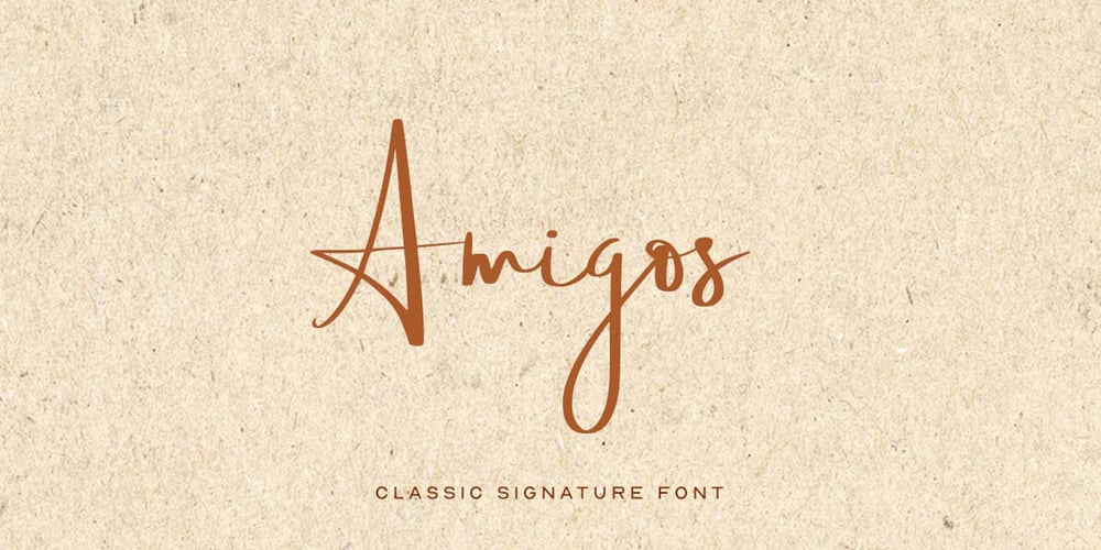 Amigos font