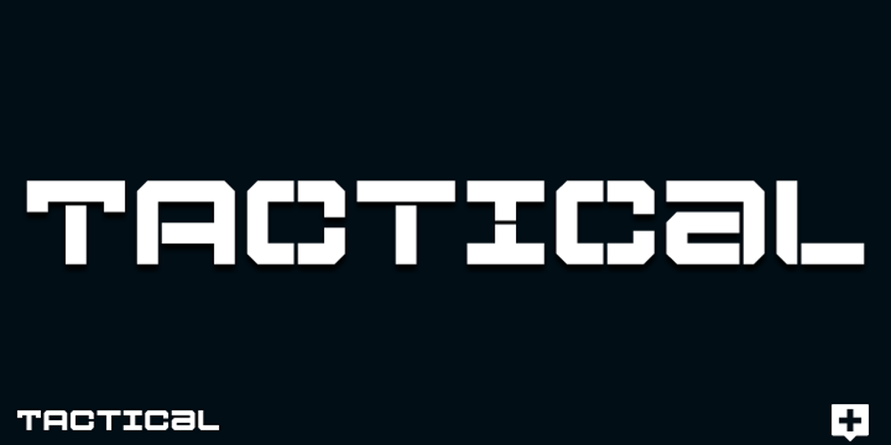 Tactical font
