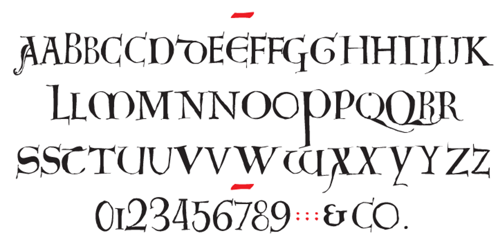 Dorsal font