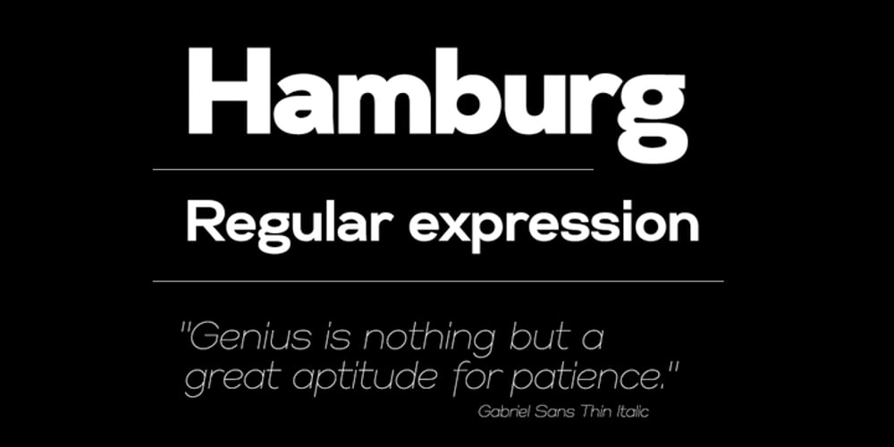 Gabriel Sans font
