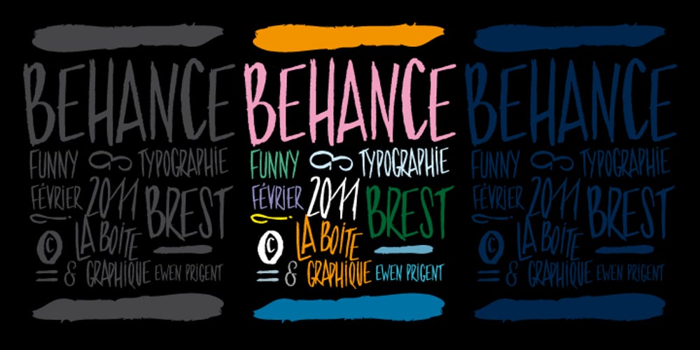 Behance font