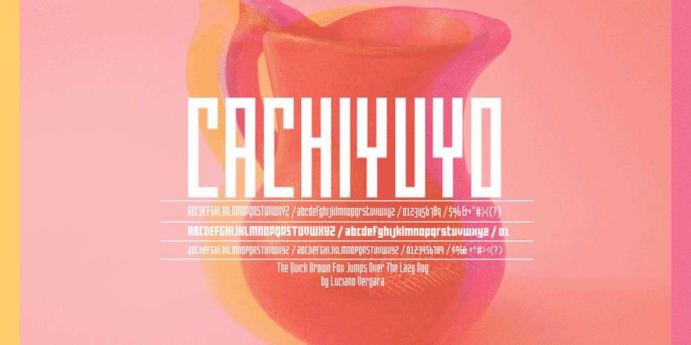 Cachiyuyo font