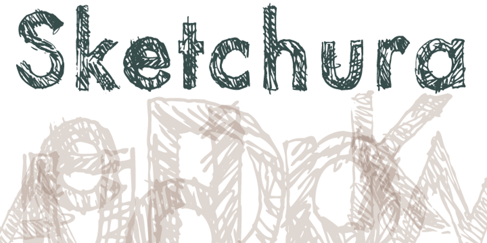 Sketchura font