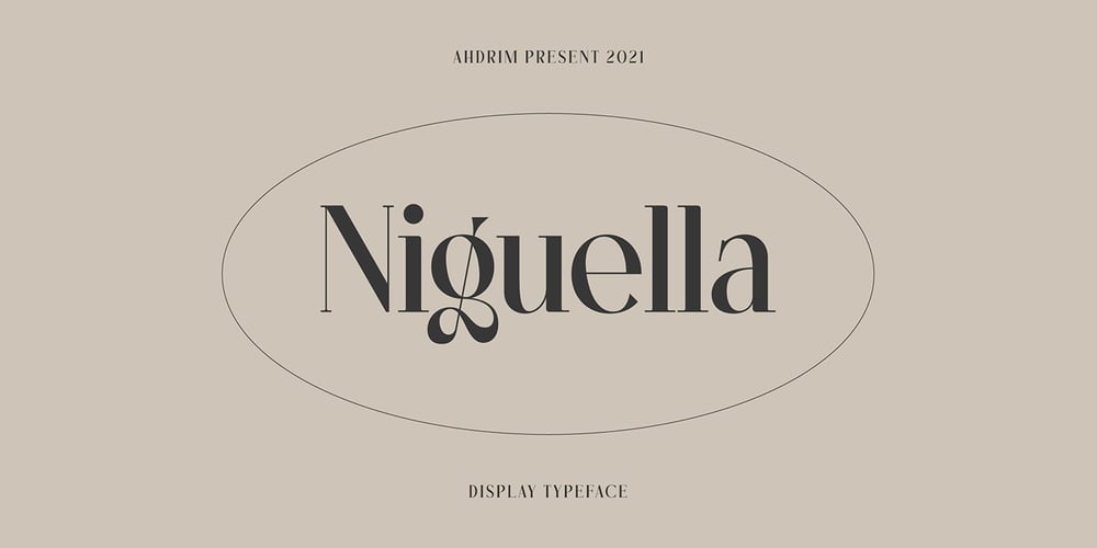 Niguella font