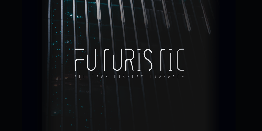 Futuristic font