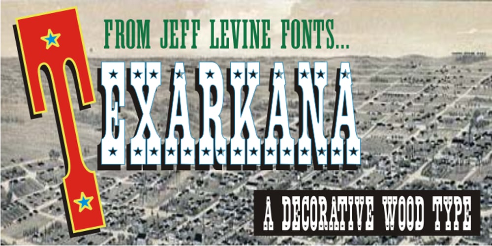 Texarkana JNL font