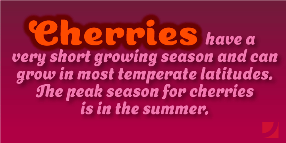 Cherry Lane font
