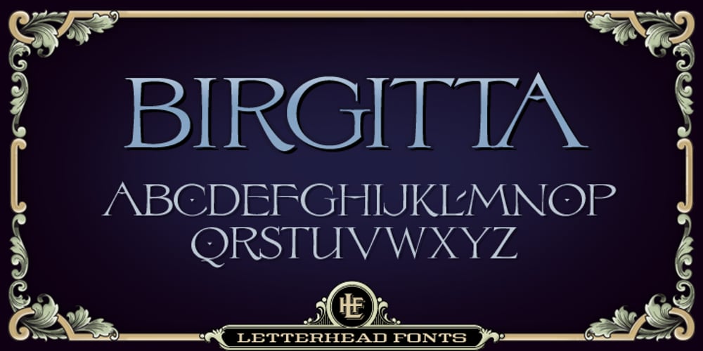 LHF Birgitta font
