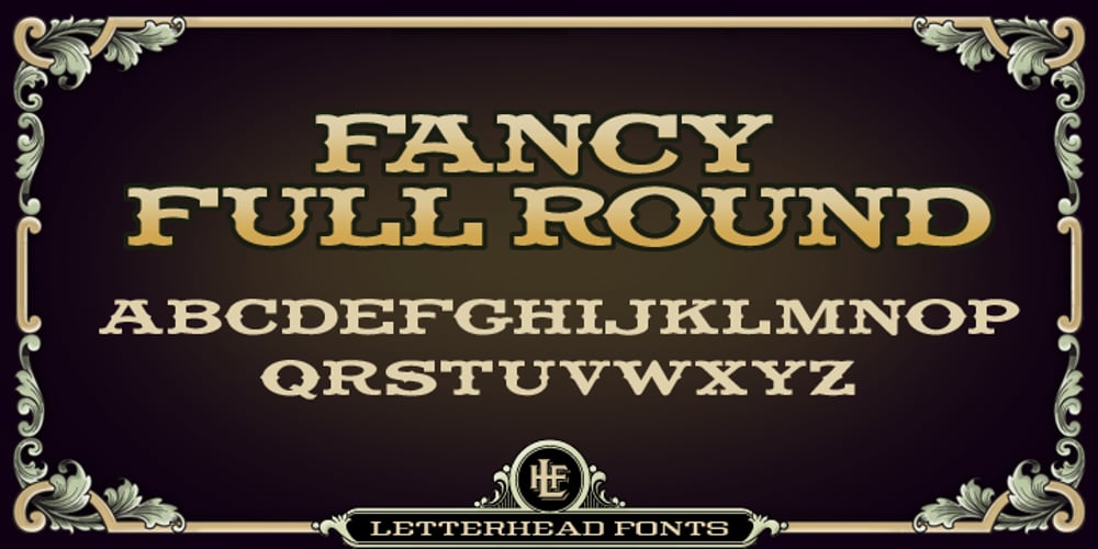 LHF Fancy Full font