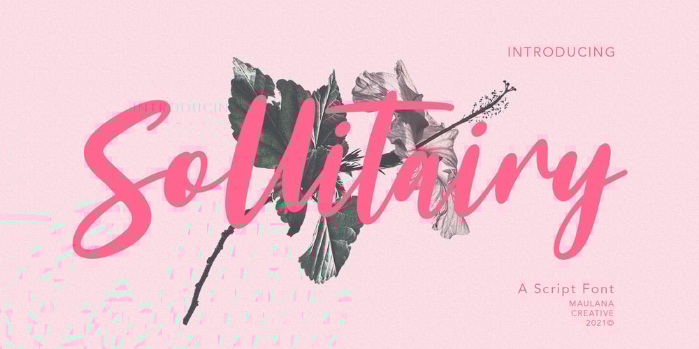 Sollitairy font