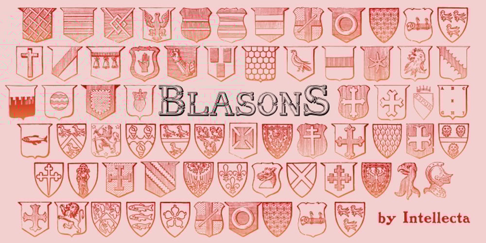 Blasons font