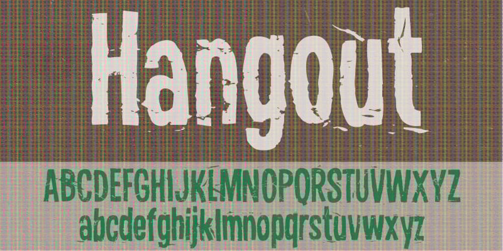Hangout font