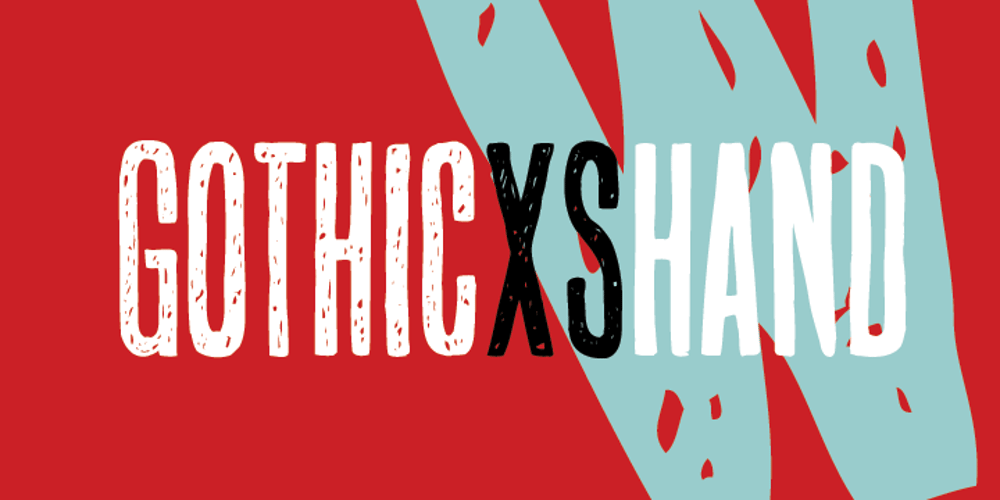 Gothic XS Hand font