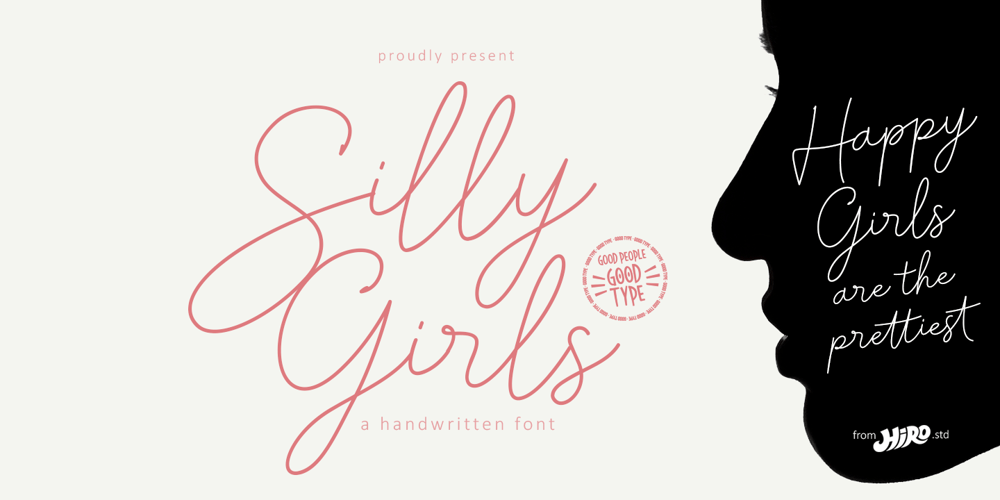 Silly Girls font