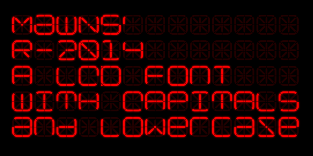 R-2014 font